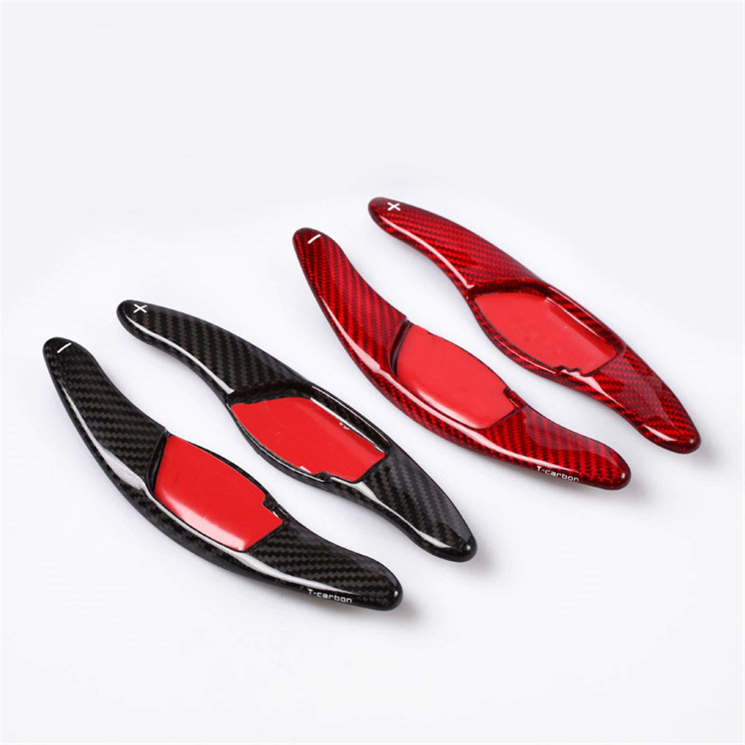 Genuine Pure Carbon Fiber Steering Wheel Paddle Shifters for Toyota Reiz Corolla Camry - Black | Racing & Performance Driving Accessories