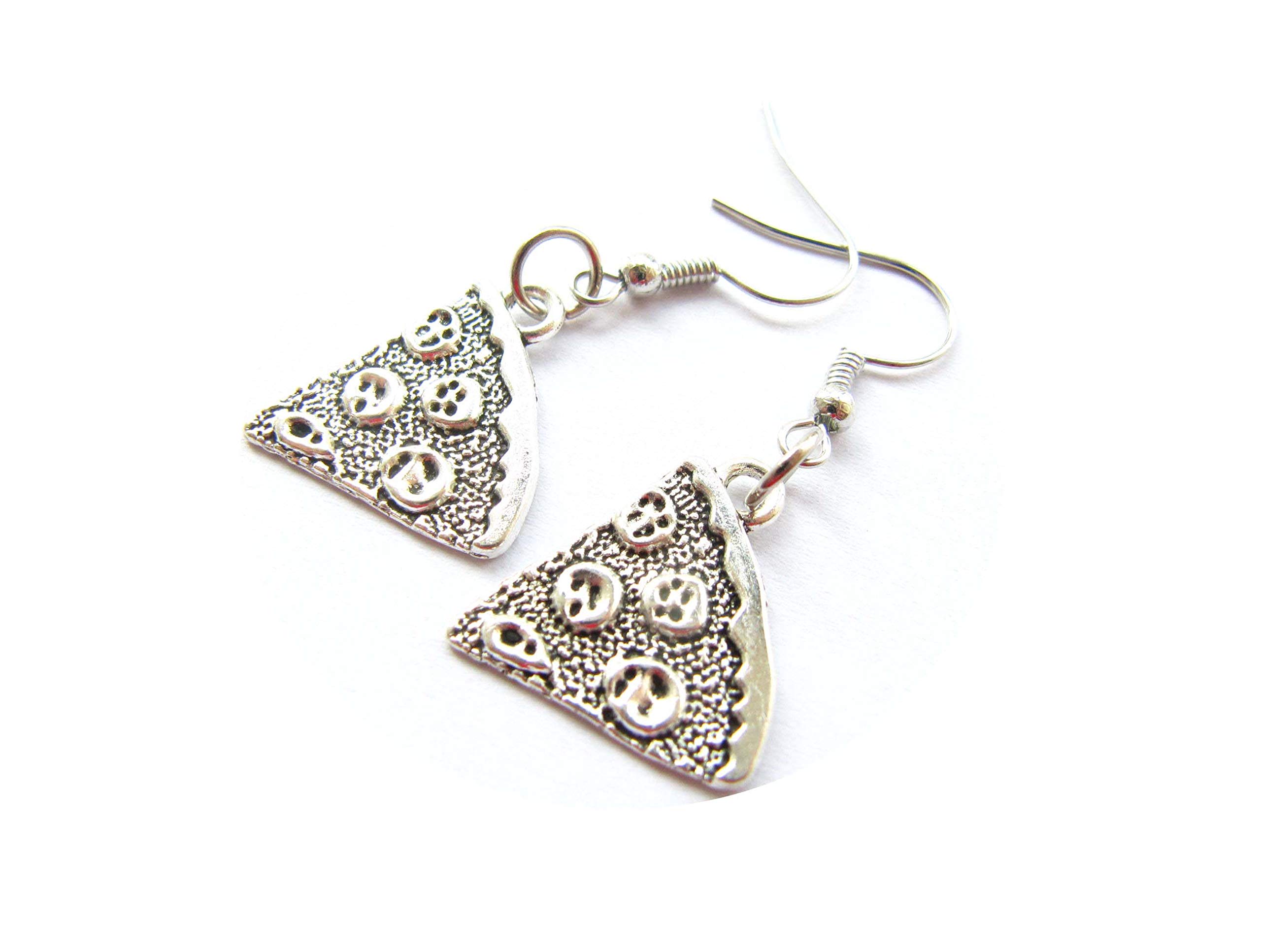 Chef Cooking & Baking Earrings - Pizza Food Jewelry Gift for Food Lovers