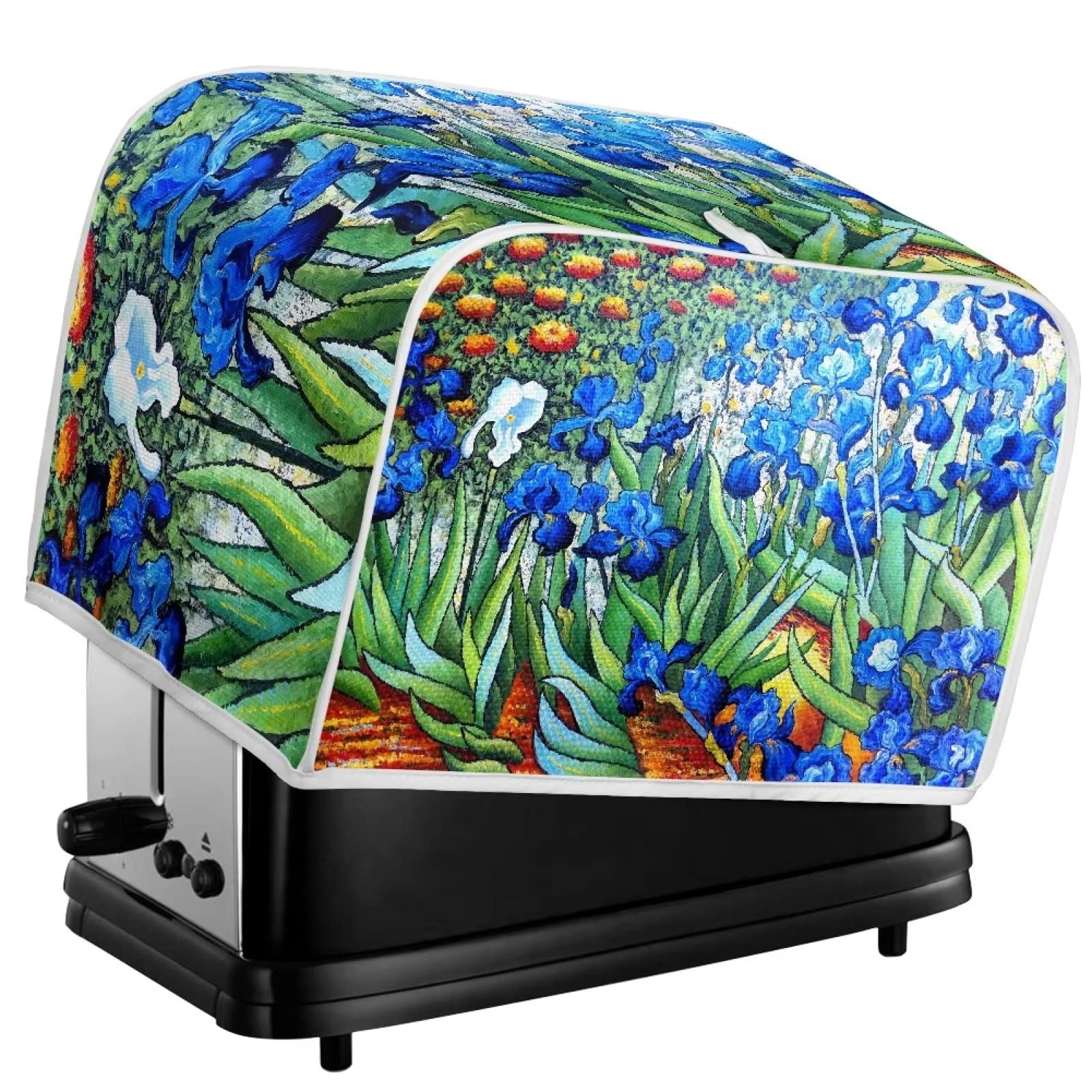Premium 4-Slice Toaster Cover with Top Hook - Durable, Washable Kitchen Appliance Protector - Universal Fit for Most Toasters - Perfect for Home, Office & Restaurant Use