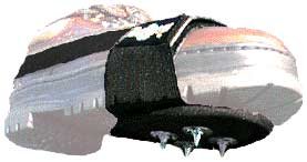 Ice Traction Cleats - Non-Slip Snow & Ice Grips for Shoes - Perfect for Winter Hiking, Running & Walking on Slippery Surfaces