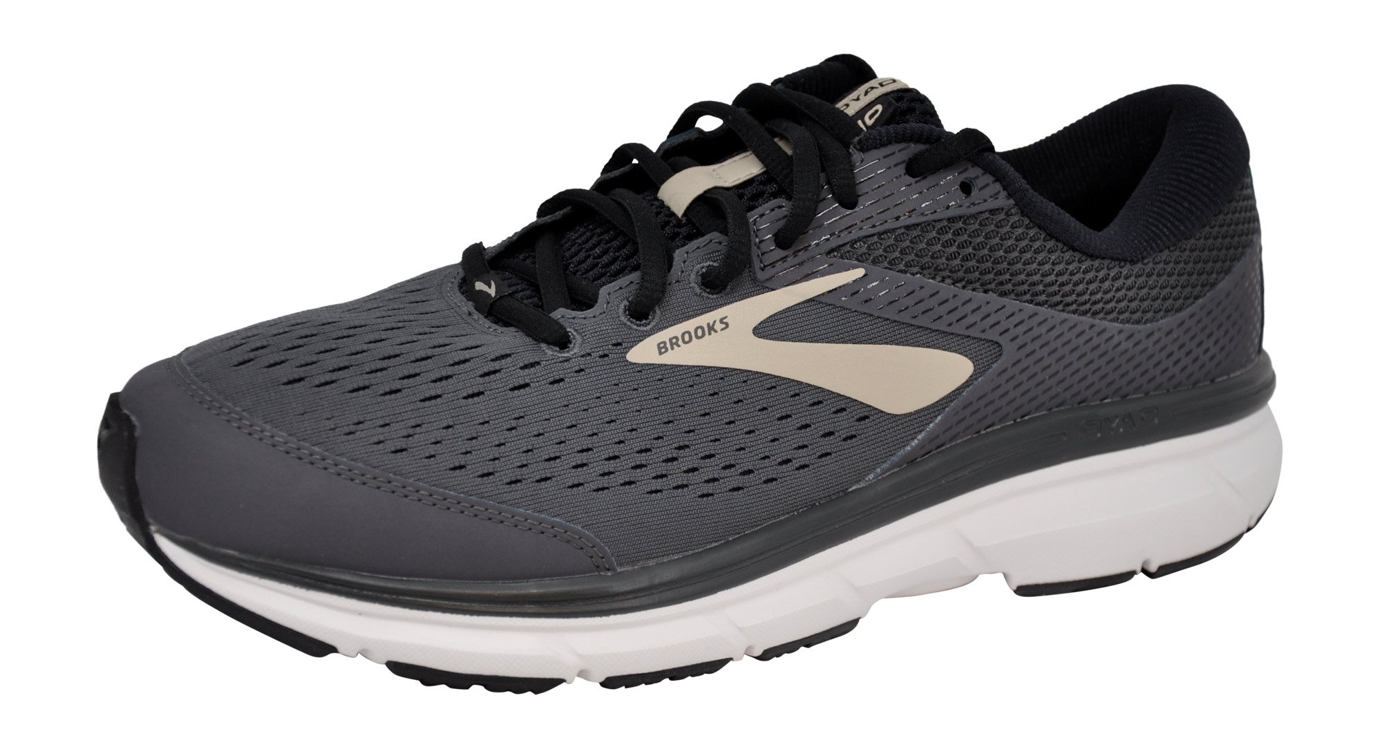 Brooks Men's Dyad 8 Running Shoes - Lightweight Cushioned Athletic Sneakers for Jogging, Gym Workouts & Everyday Wear