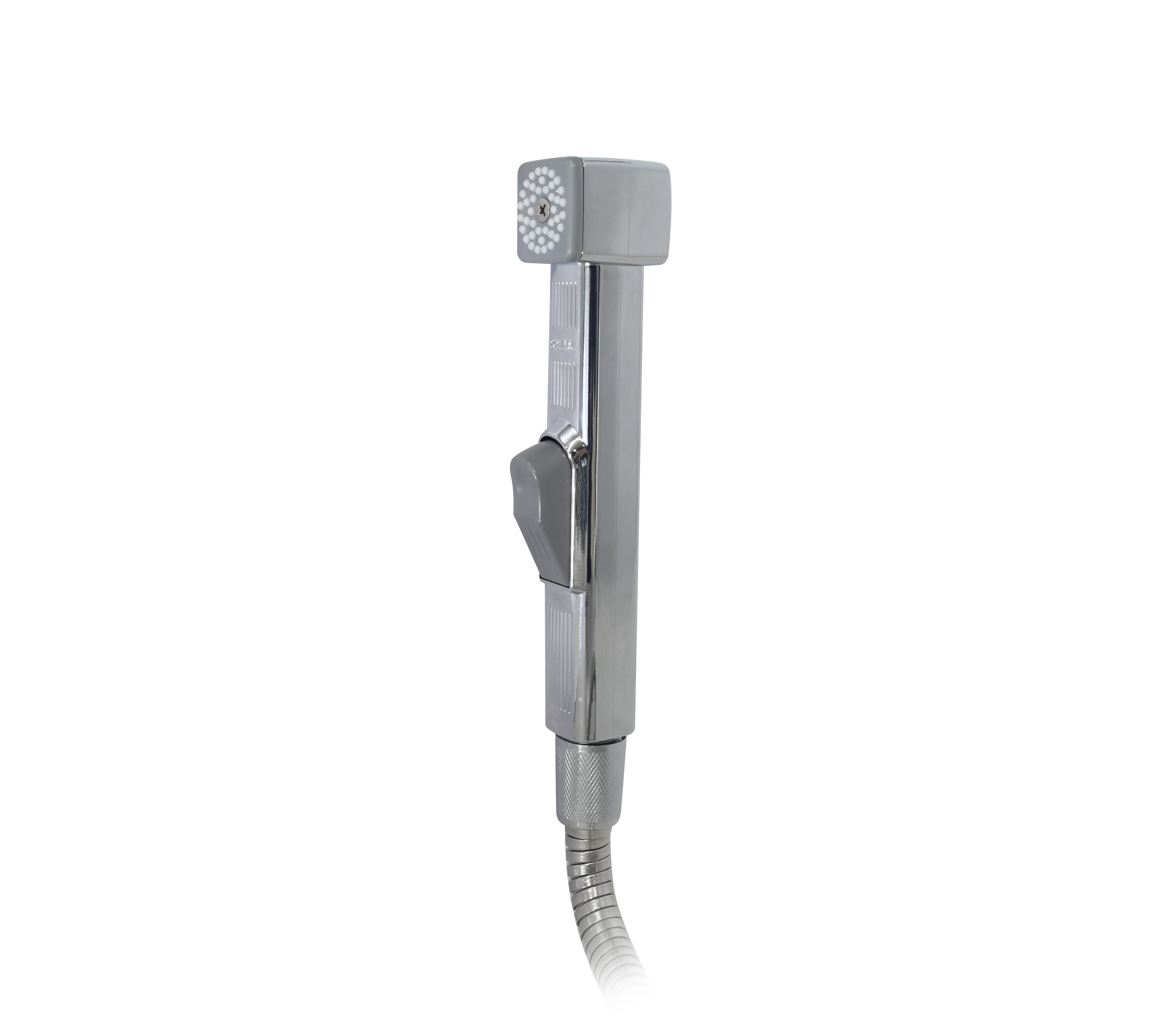 Chrome Plastic Shower Phone Holder - Durable Bathroom Mount for Hands-Free Shower Calls & Music Listening
