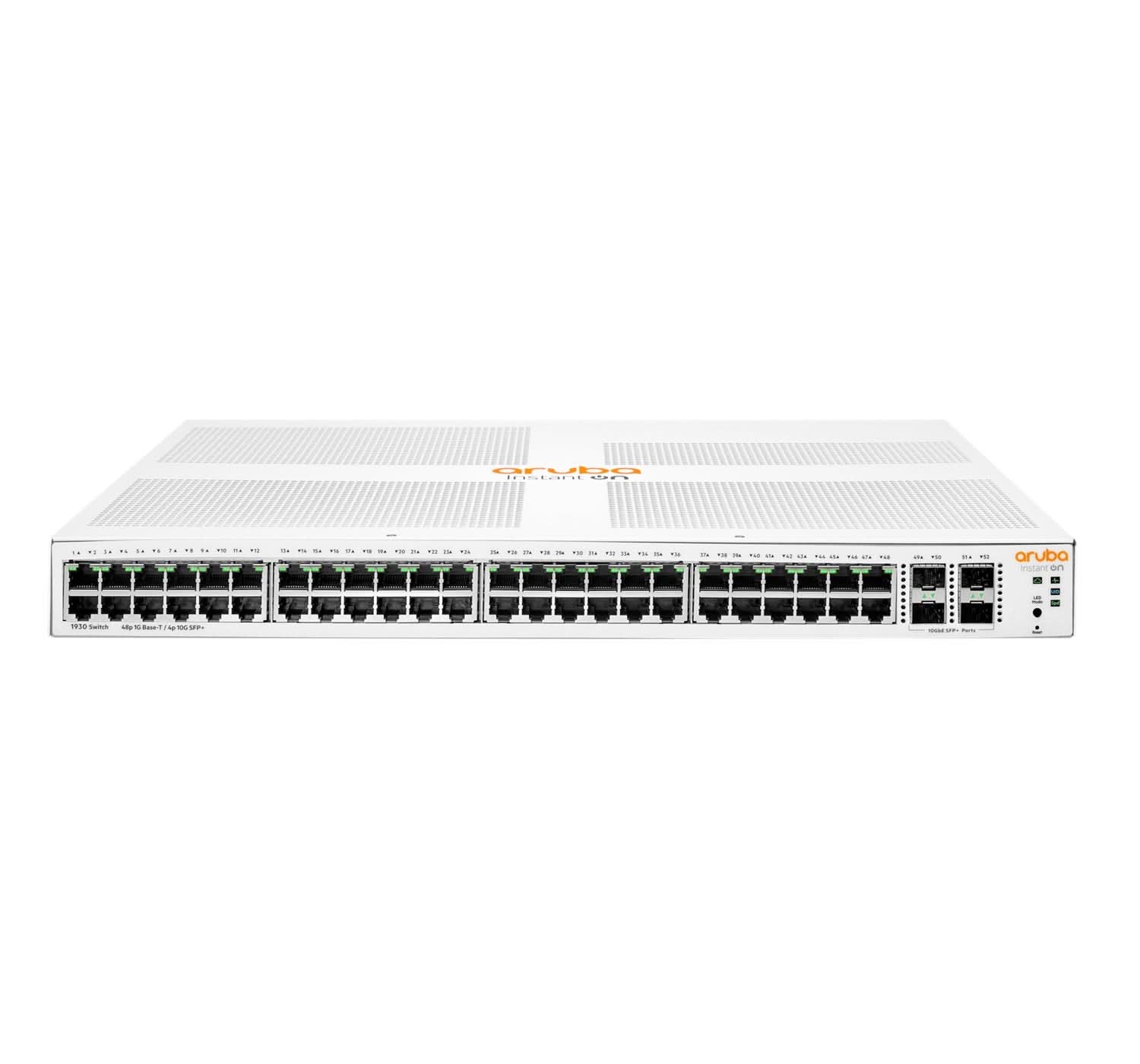 Aruba Instant On 1930 Managed L2+ Gigabit Ethernet Switch (10/100/1000) 1U White JL685A#ACC - Ideal for Small Business Networks & Home Office Setup