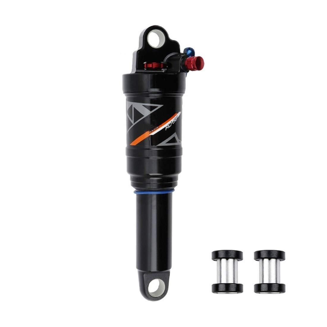Premium Air Suspension Rear Shock Absorber for Mountain Bikes - 165mm/190mm/200mm/210mm Adjustable Damping & Rebound with Lockout - Ideal for Downhill, Trail & Enduro MTB Riding (Manual Control, 210mm)