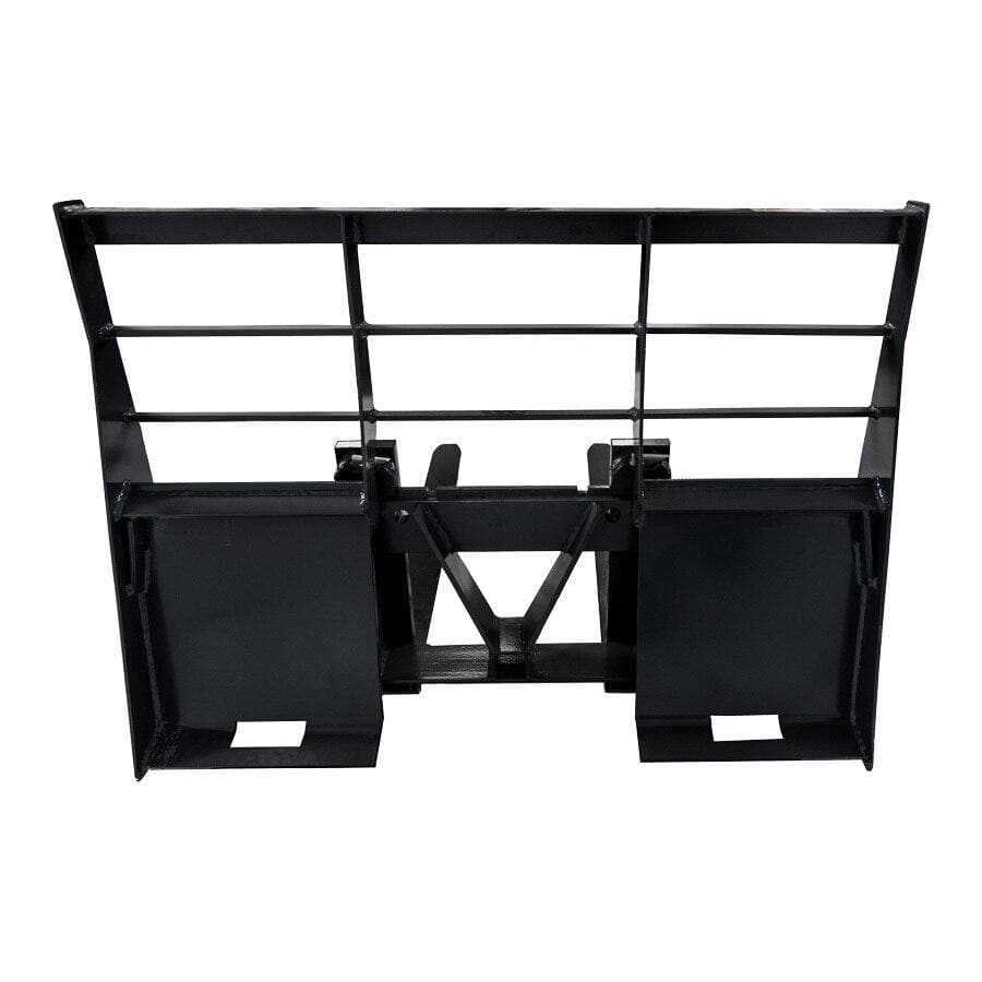 Heavy Duty Bale Spear Skid Steer Pallet Forks Attachment for Hay Bales & Farm Equipment - Perfect for Agriculture, Livestock Feeding & Material Handling