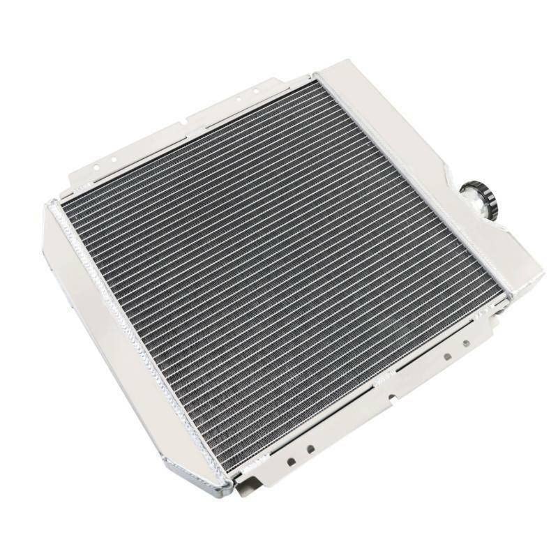 High-Performance ReadyCool 3-Row Aluminum Radiator Fan Shroud for 1960-1966 Ford Ranchero, 1964-1966 Mustang, 1960-1965 Falcon & 1961-1965 Mercury Comet - 5.0L V8 Engine Swap - Perfect for Cooling Upgrades & Hot Rod Builds