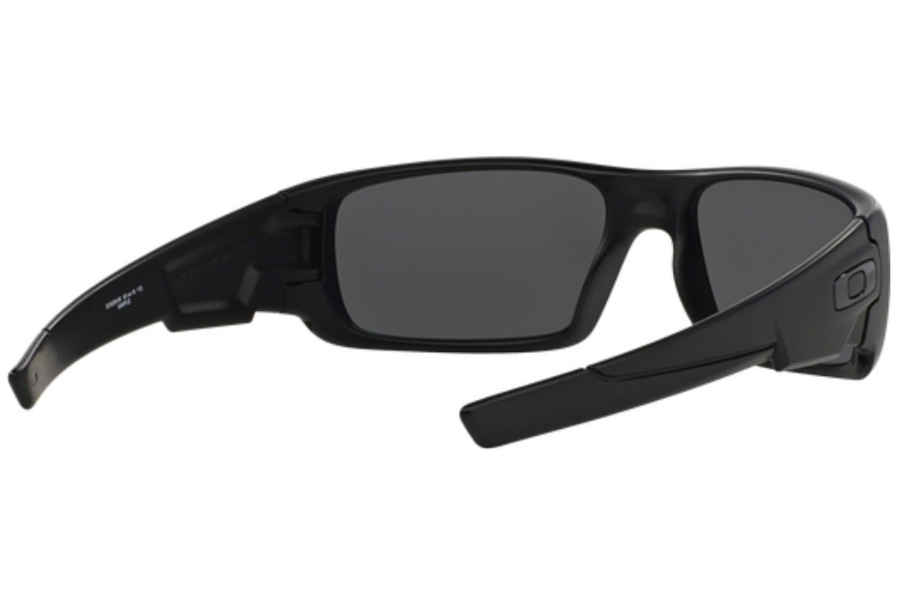 Black Frame Sunglasses with Black Iridium Polarized Lenses (60MM) - UV Protection for Outdoor Sports, Driving & Beach Activities