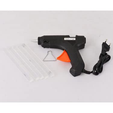 Dinojames 40W Hot Glue Gun Kit with 5 Multi-Colored Glue Sticks - Perfect for DIY Crafts, Home Repairs, and School Projects