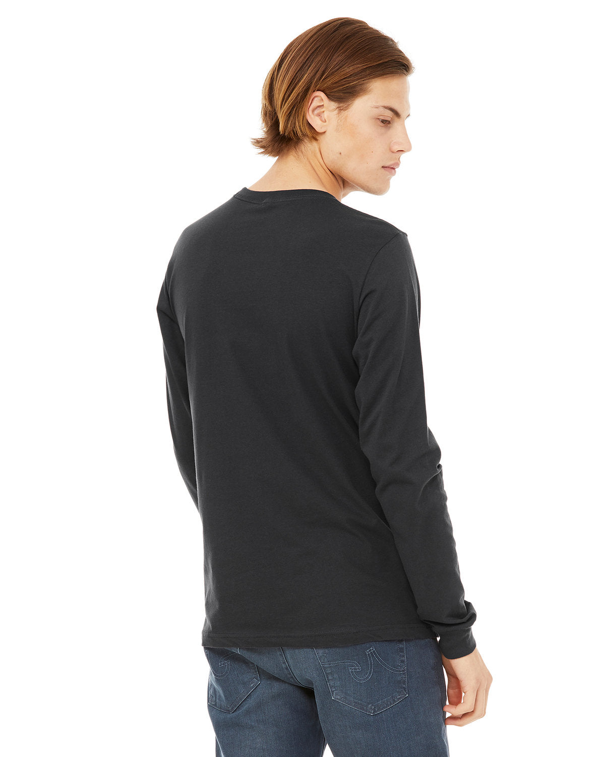 Bella + Canvas 3501 Unisex Jersey Long Sleeve T-Shirt - Soft Cotton Crewneck Tee for Men & Women - Perfect for Casual Wear, Layering, and Everyday Comfort