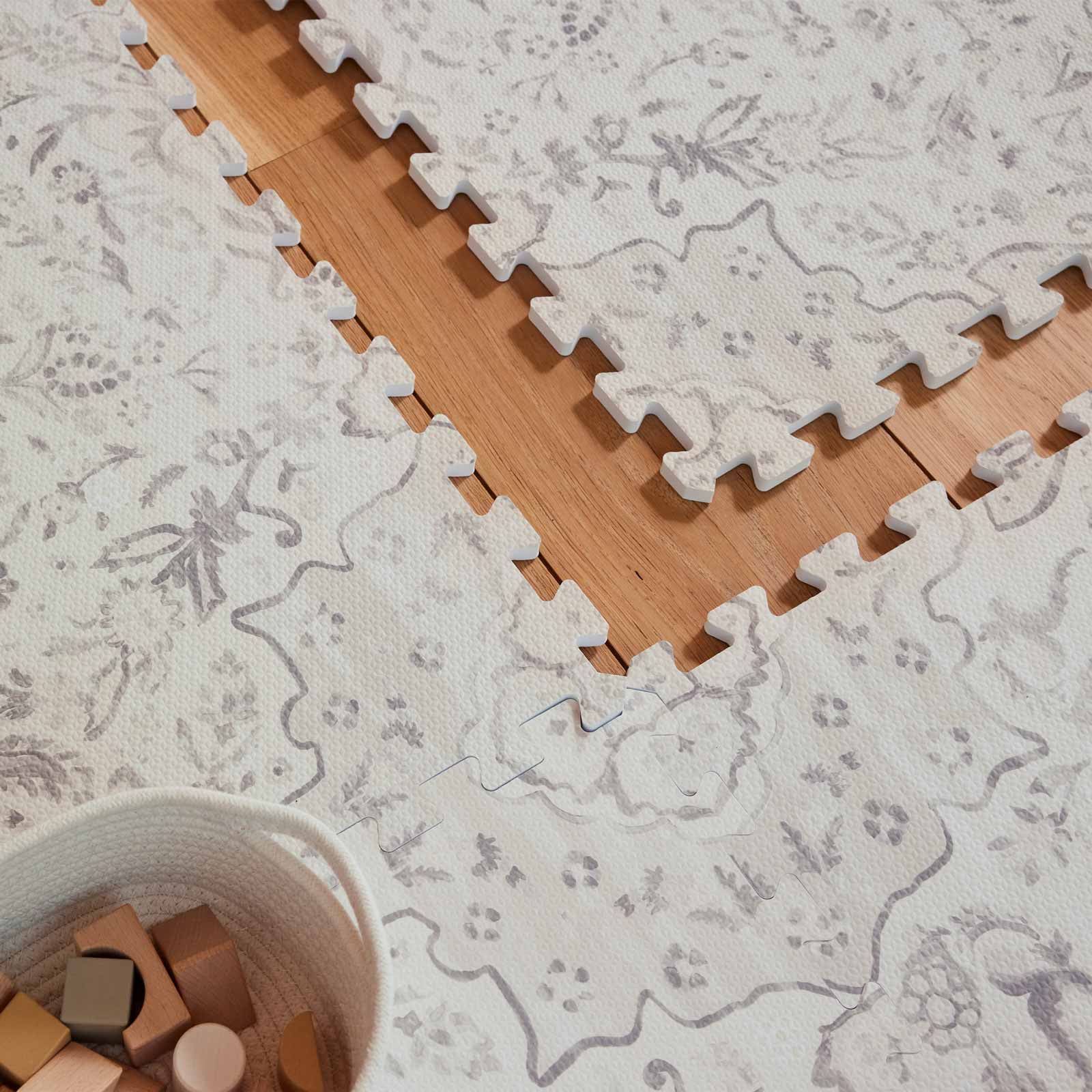 Little Nomad Play Mat | Emile - Non-Toxic, Eco-Friendly Baby Play Mat for Crawling & Tummy Time - Perfect for Nursery, Daycare & Home Play Areas