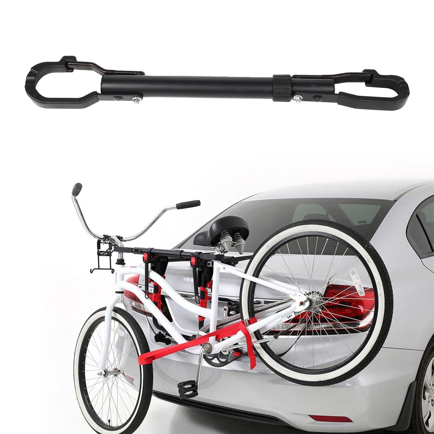 Universal Adjustable Bike Frame Adapter for Rack Storage - Fits Most Bicycle Types | Secure Bike Carrier for Road, Mountain & Hybrid Bikes | Perfect for Garage Organization & Outdoor Adventures