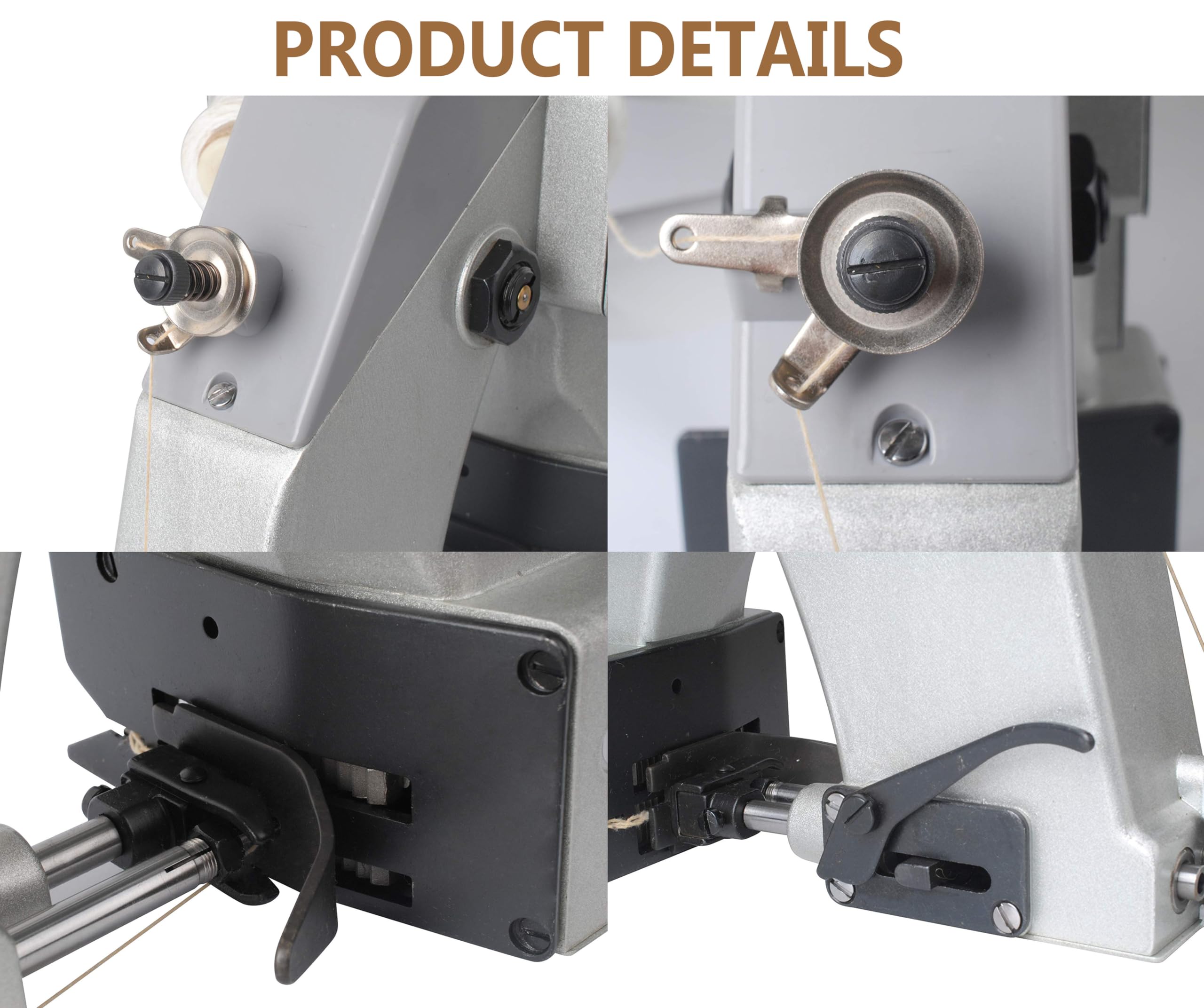 Heavy Duty Cordless Bag Closing Machine - Automatic Bag Stitcher for Jute, Seed & Vinyl Rice Bags | Industrial Sewing Machine (GK26-1A) | Perfect for Agriculture, Food Packaging & Warehouse Use