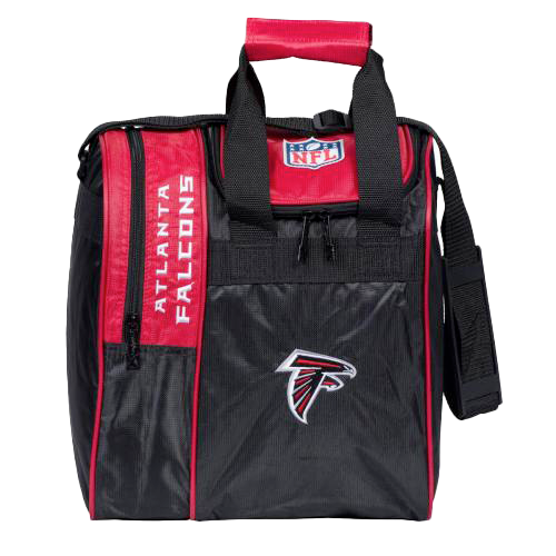 Official NFL Atlanta Falcons Team Logo Tote Bowling Bag - Durable & Stylish for Fans, Travel, and Sports Events