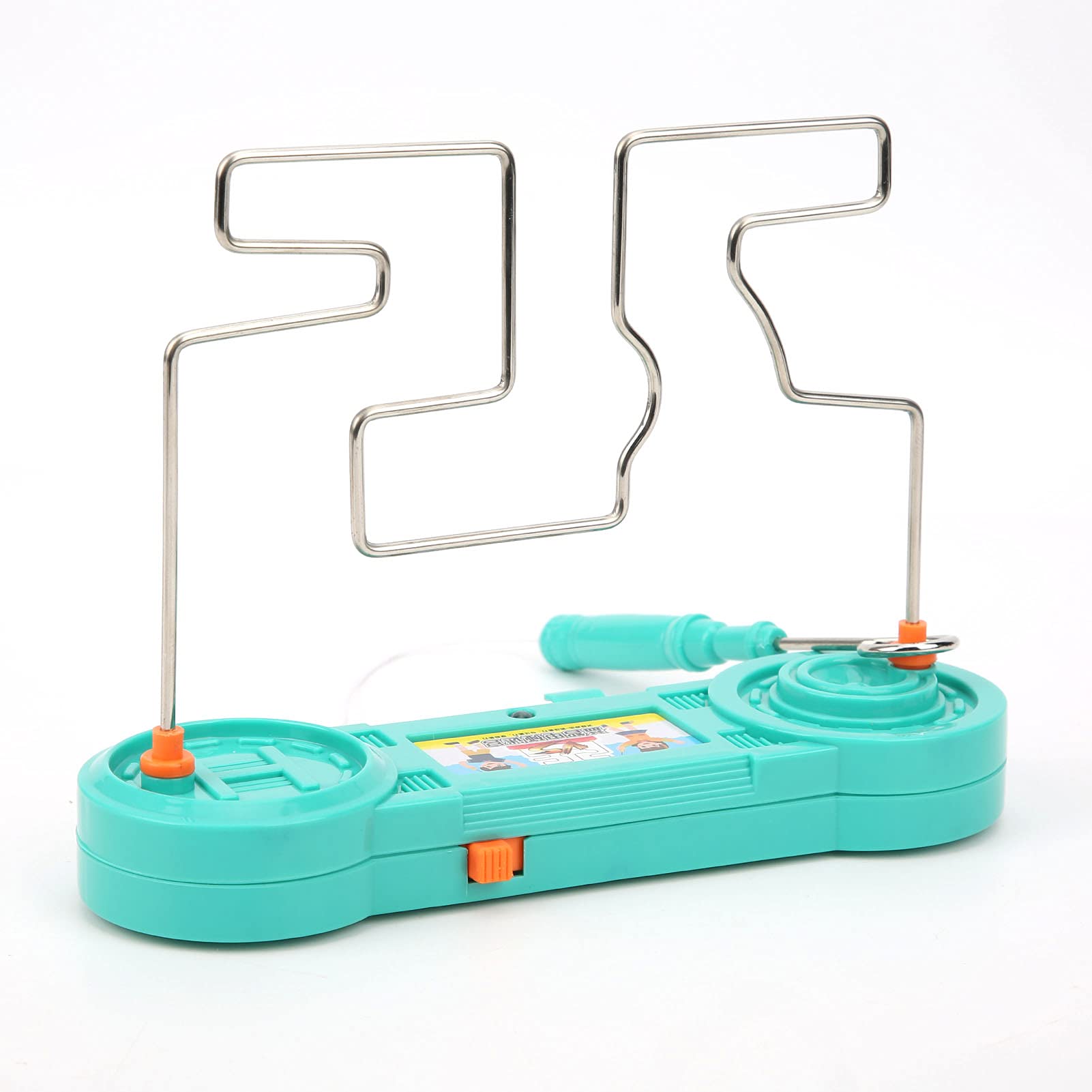 Pinsofy Electric Shock Maze Game - Fun & Educational Electric Maze Toy for Kids & Adults - Perfect Birthday Gift & Party Game (Green) - Great for Family Game Nights, Classroom Activities & Team Building Events