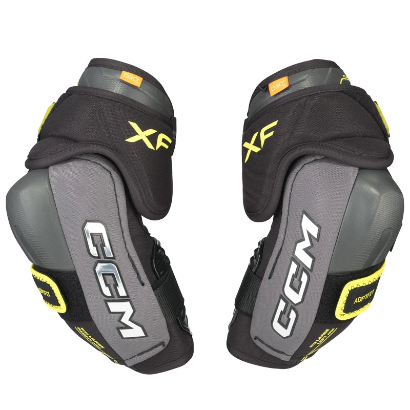 CCM Tacks XF Junior Hockey Elbow Pads - Protective Gear for Youth Ice Hockey Players - Perfect for Training & Games