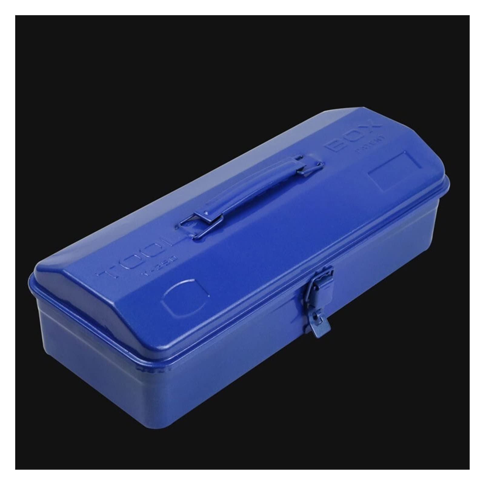Heavy Duty Iron Toolbox - Multi-Function Portable Tool Storage Case for Car, Home & Hardware Tools | Durable Thickened Metal Tool Box for Mechanics, DIY & Emergency Repairs