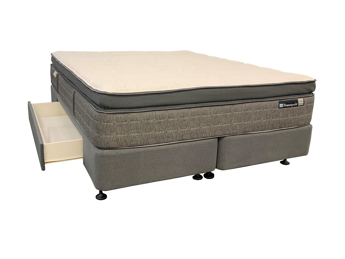 Sealy Posturepedic Premium Plush Mattress - Ultra Soft & Supportive Queen Size Bed for Back Pain Relief - Perfect for Master Bedroom & Guest Room Comfort