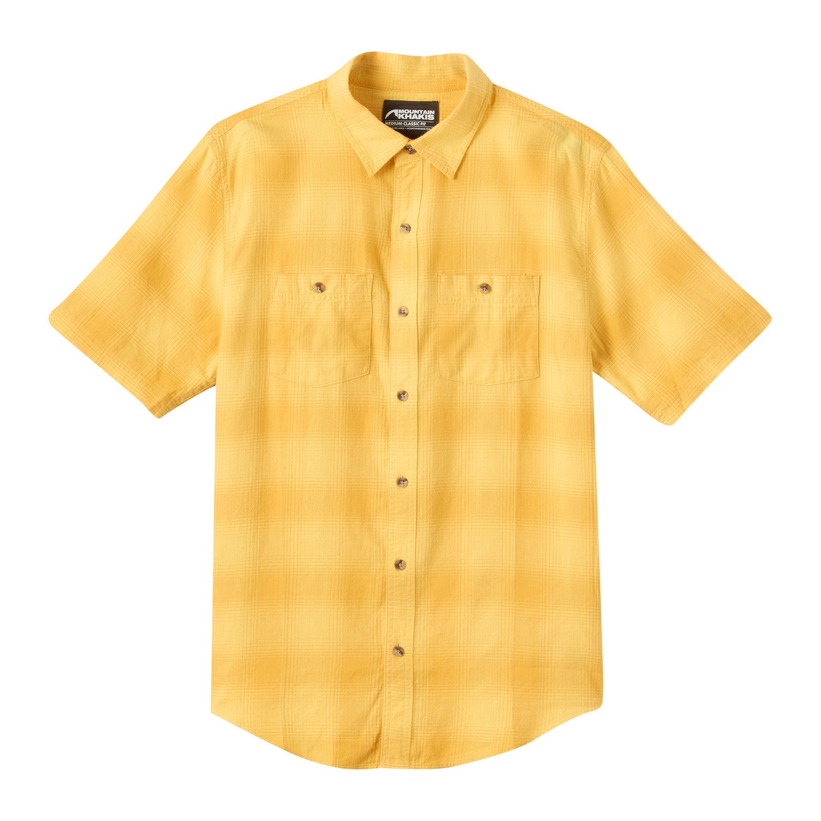 Cyrus Men's Short Sleeve Woven Casual Shirt - Breathable Summer Button Down Top for Outdoor Activities & Business Casual Wear