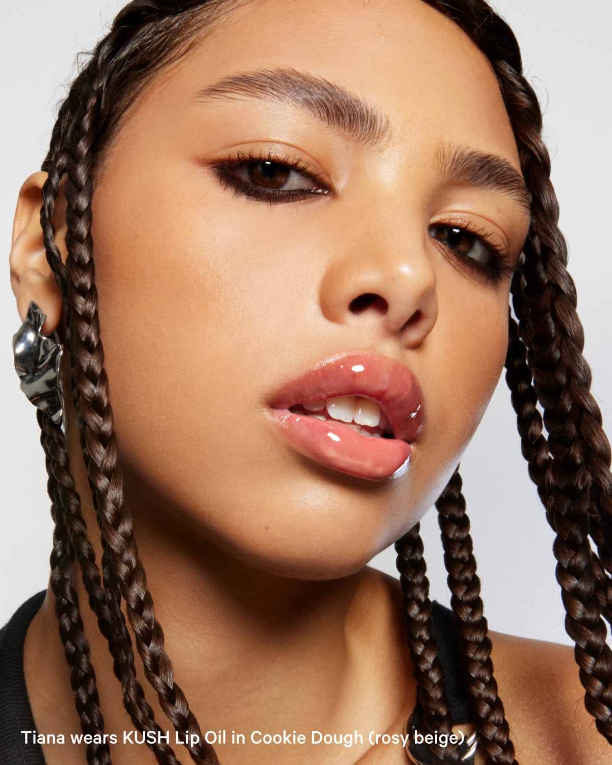 KUSH Sheer Hydrating Lip Oil - Moisturizing & Plumping Lip Treatment with Vitamin E | Perfect for Dry Lips, Daily Hydration & Makeup Prep