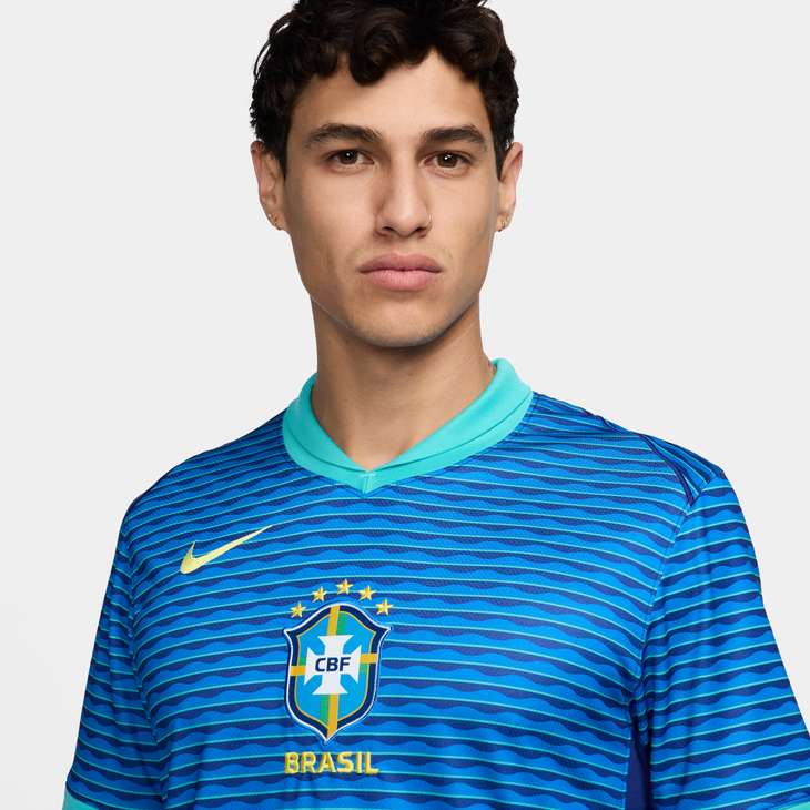 Nike Brazil 2024/25 Away Men's Soccer Jersey - Authentic Football Shirt for Fans & Players - Perfect for Matchdays, Training & Casual Wear