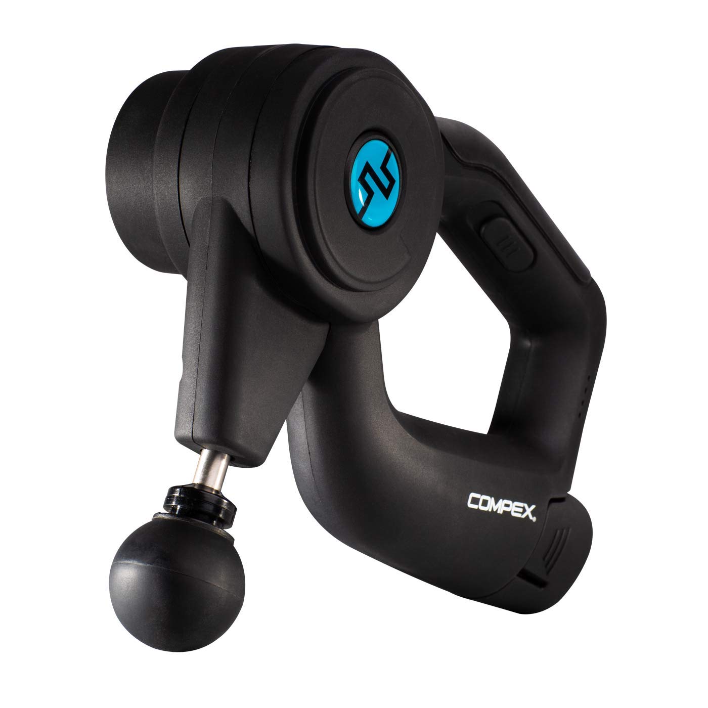 Compex Fixx 1.0 Percussion Massage Gun - Deep Tissue Muscle Massager for Pain Relief & Recovery - Portable Handheld Therapy Device for Athletes, Gym, Home & Office Use