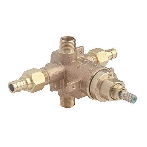 Symmons 262P2BODY Brass Shower Valve Body - Durable Plumbing Replacement Part for Bathroom & Shower Renovation | Perfect for Home Improvement and Commercial Use