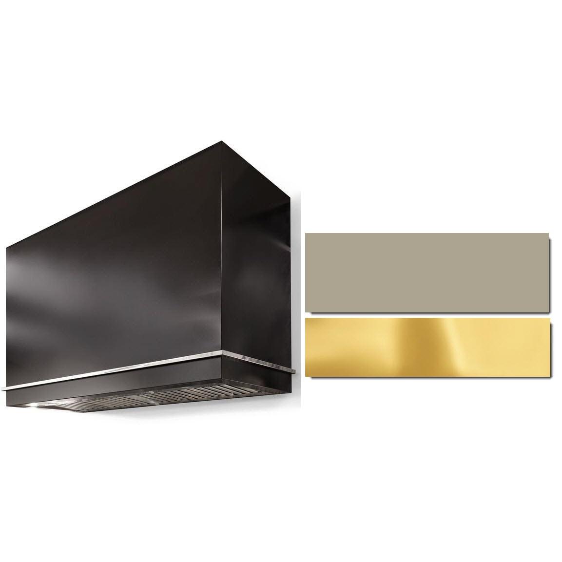 AGA 48 Inch Loge Series Wall Mount Range Hood AH4854LGEFWNPB - Stainless Steel Kitchen Vent Hood with Powerful Extraction - Perfect for Modern Home Cooking & Open Concept Kitchens