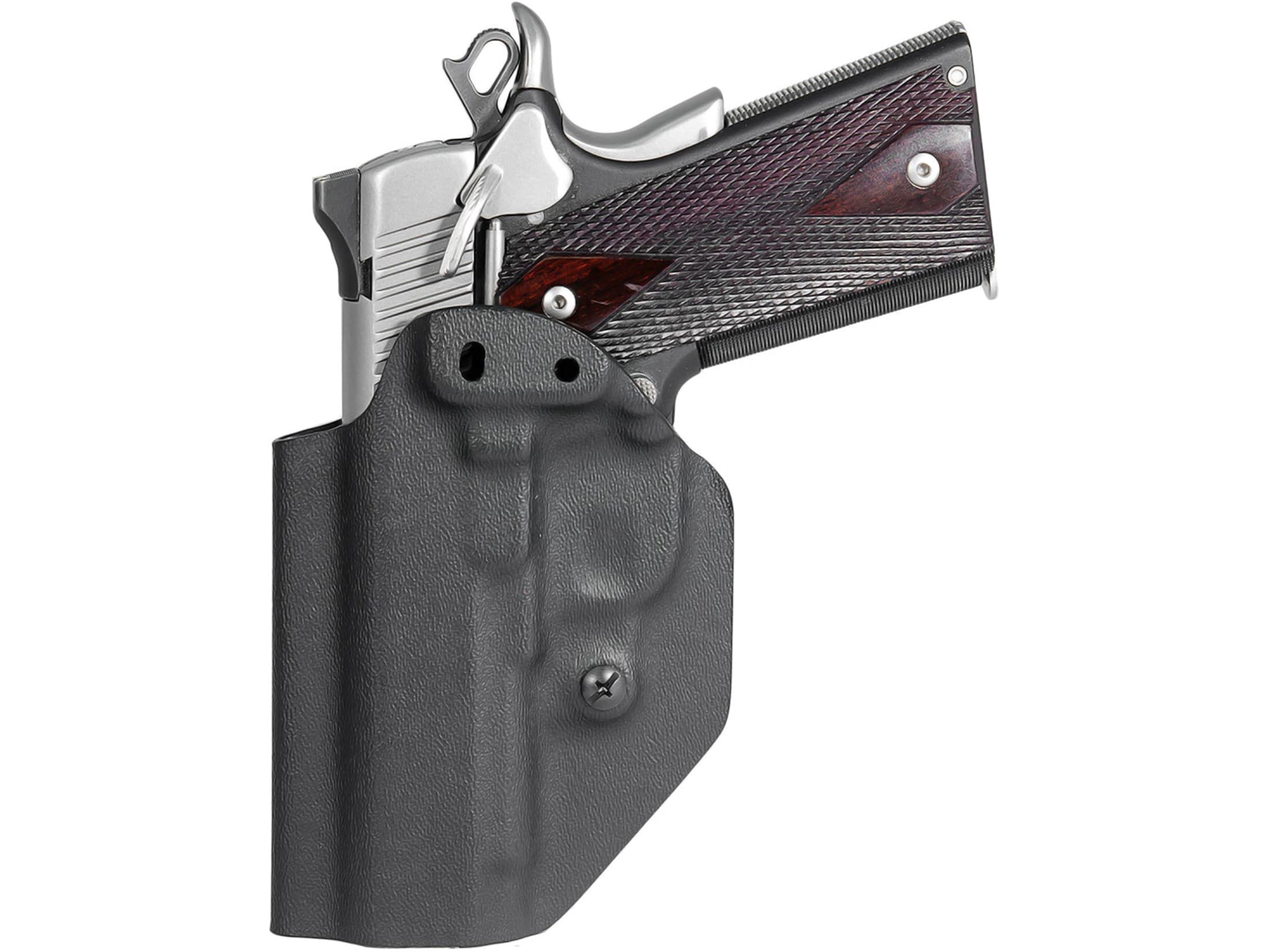 Mission First Tactical IWB Holster - Concealed Carry Holster for Glock 19, 17, 22 - Comfortable & Adjustable Inside Waistband Holster - Perfect for Everyday Carry, Tactical Training & Self Defense