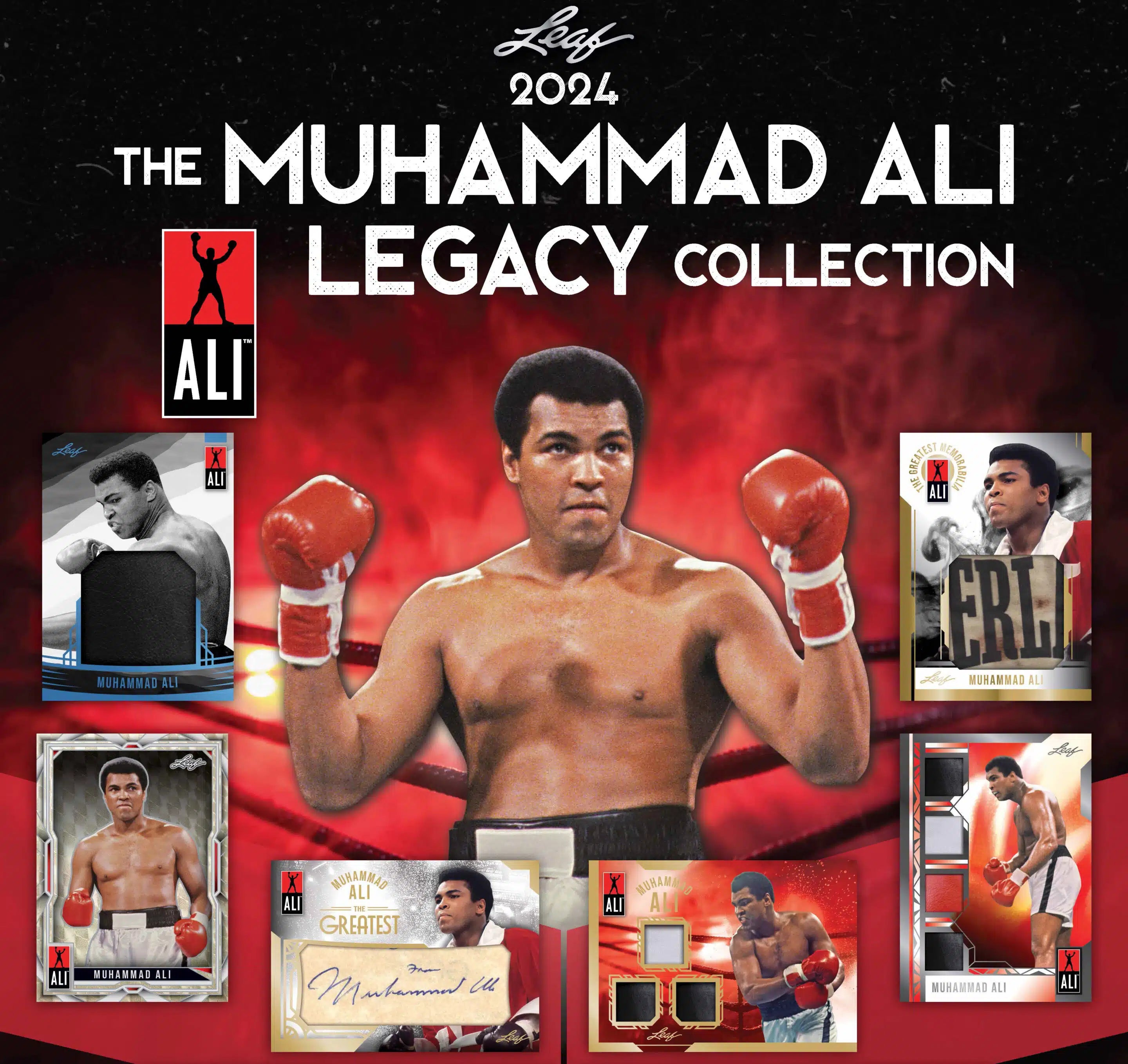 2024 Leaf Muhammad Ali Legacy Collection Boxing Trading Cards Case - Perfect for Collectors, Sports Memorabilia & Gift Giving