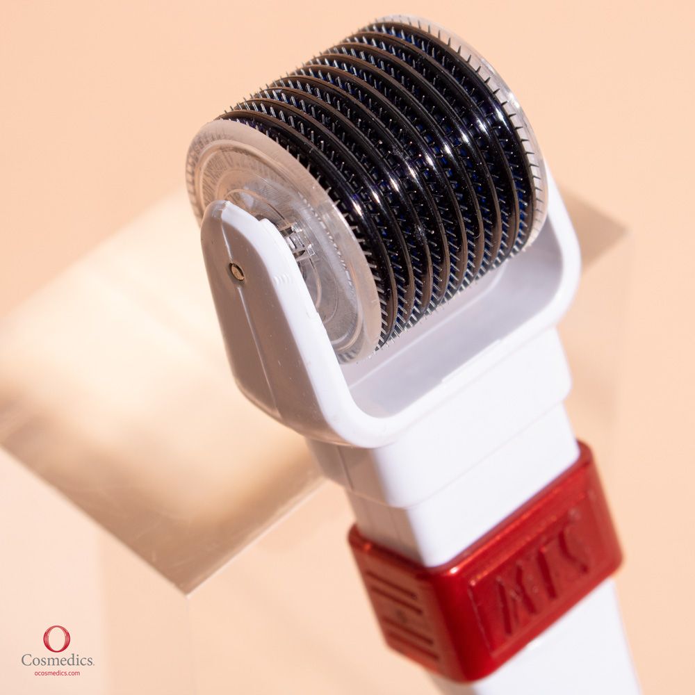 O Skin Inject Derma Roller 0.5mm Microneedle Face Roller for Skin Rejuvenation - Anti-Aging, Wrinkles & Acne Scar Treatment - Perfect for At-Home Skincare Routine & Facial Massage
