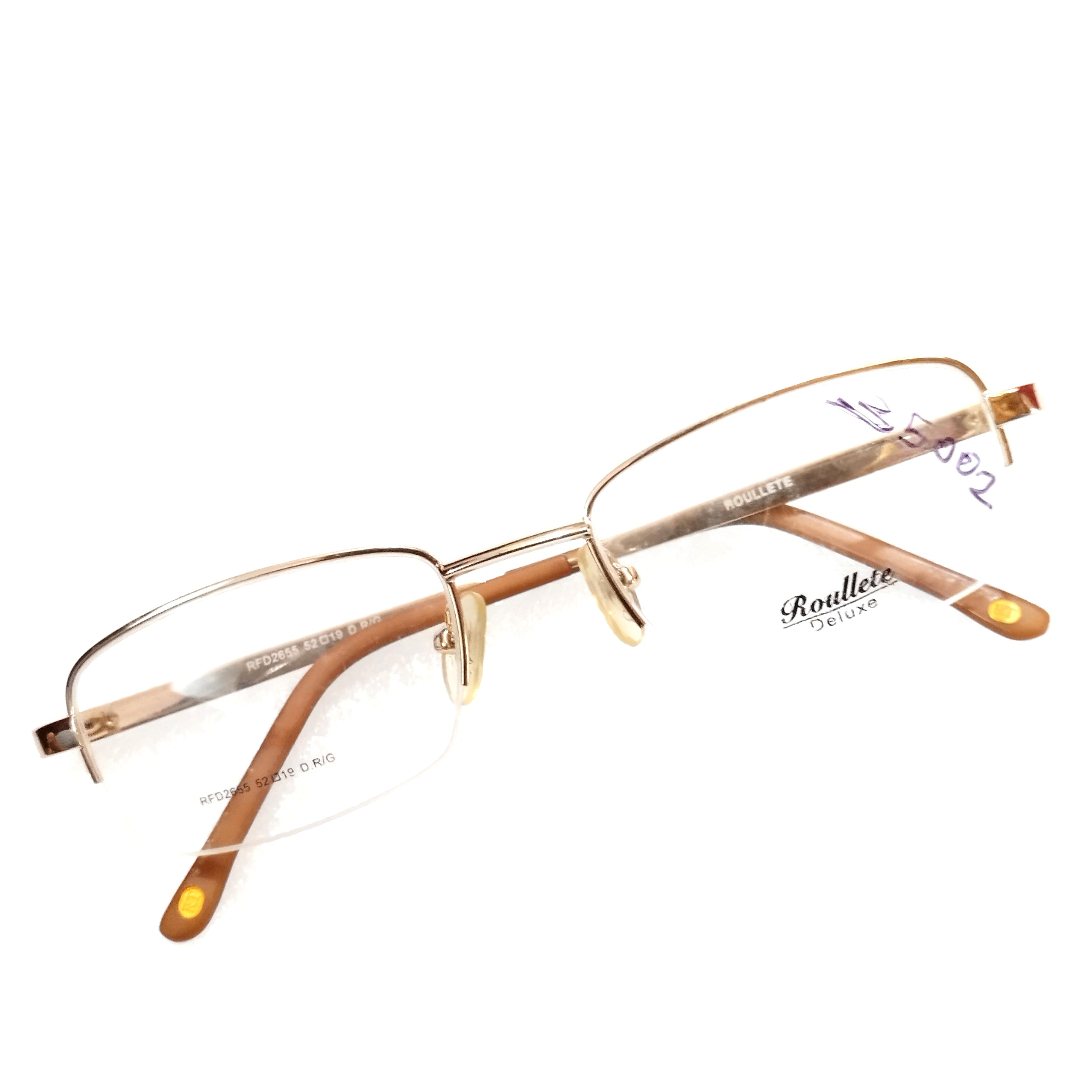Premium Gold Metal Supra Progressive Multifocal No-Line Bifocal Glasses for Men & Women - Reading, Computer & Distance Vision Eyewear for Office & Daily Use