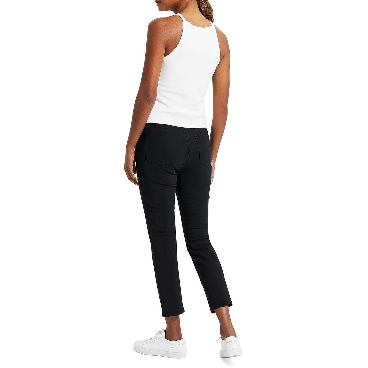 Theory Women's Cropped Halter Top - Slim Fit Summer Tank Top with Adjustable Straps for Women | Perfect for Beach, Vacation & Casual Outings