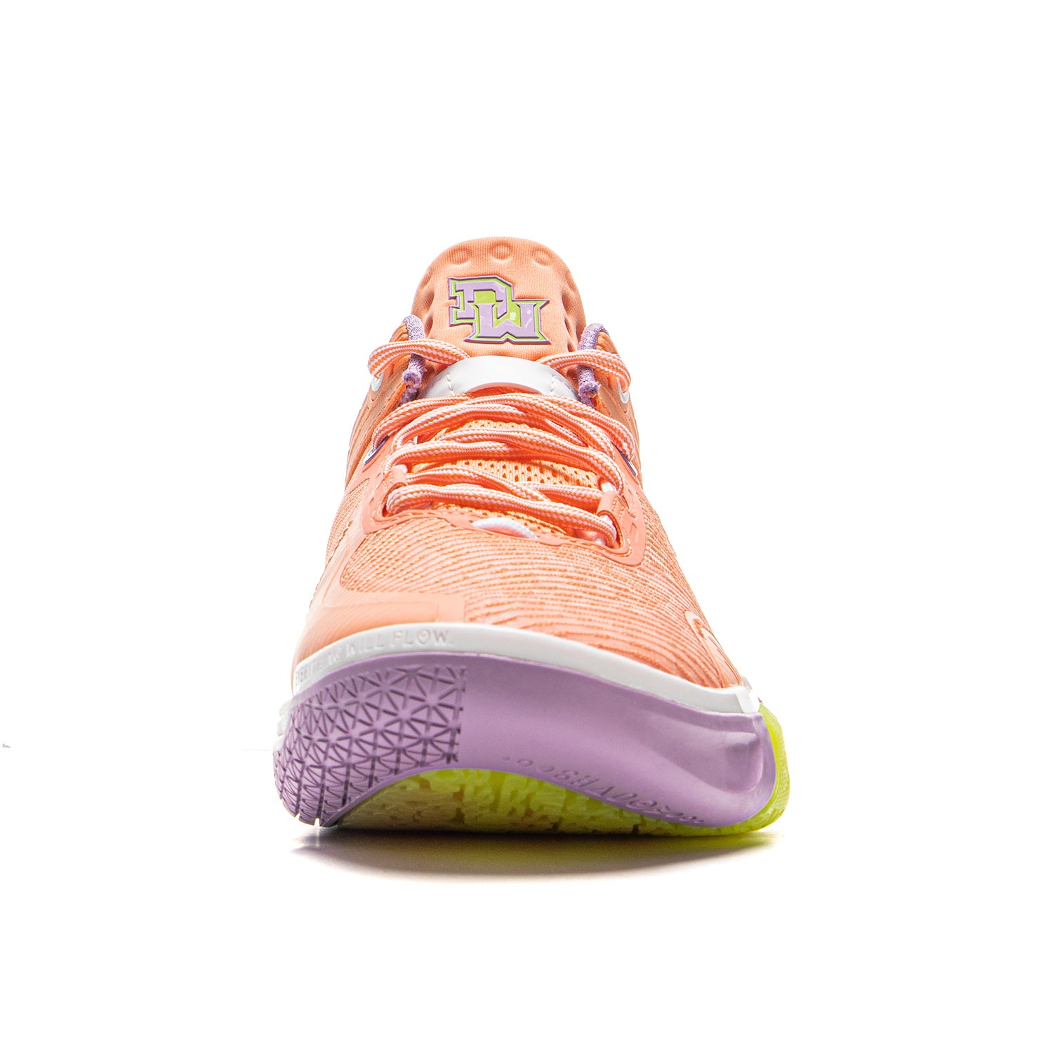 Wade Shadow 6 V2 Peach Basketball Shoes - Lightweight Performance Sneakers for Men - Perfect for Indoor & Outdoor Court Play