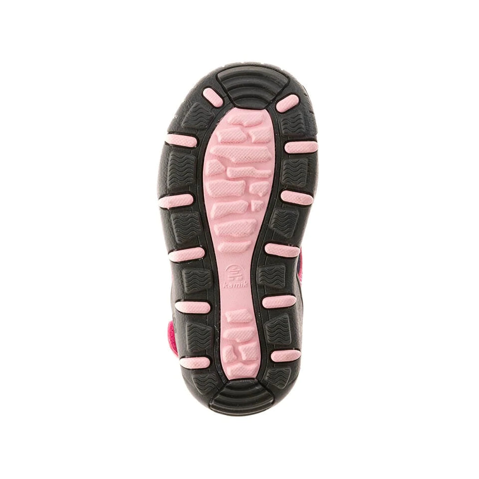 Kamik Pink Seaturtle Toddler Sandals - Waterproof Beach Shoes for Girls & Boys - Perfect for Summer, Pool, and Outdoor Play