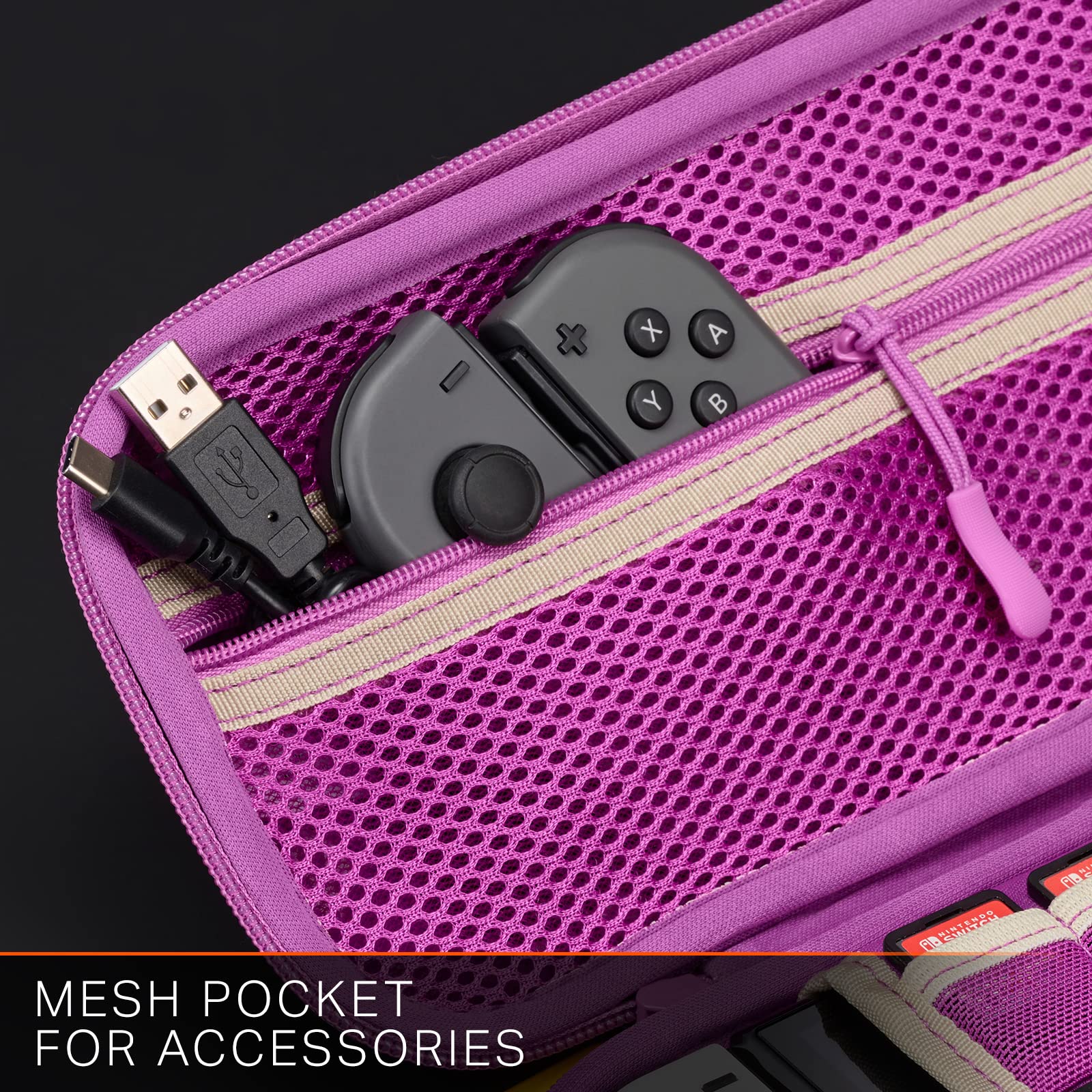 PowerA Nintendo Switch Protection Case - Rainbow Run Mario Design, Durable Gaming Console Cover for Nintendo Switch | Perfect for Travel, Home & On-the-Go Gaming Protection