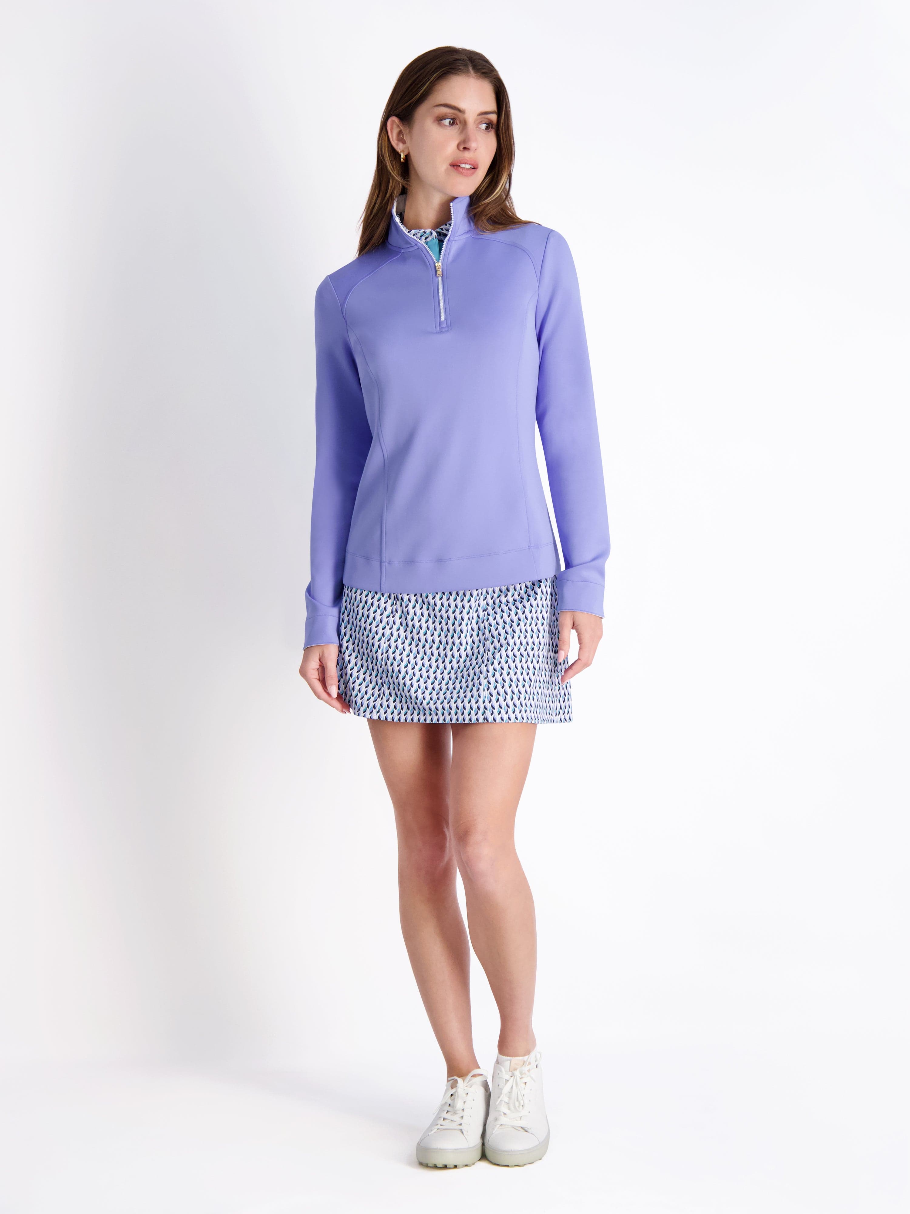 Wells Men's Quarter Zip Fleece Pullover - Lightweight & Comfortable for Outdoor Activities, Hiking, and Casual Wear