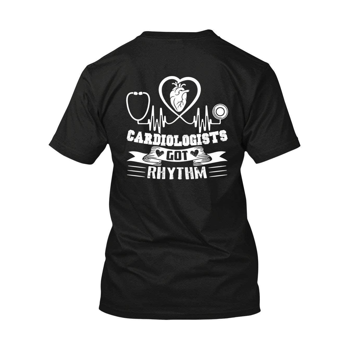 Six Crab Cardiologists Got Rhythm Women's T-Shirt - Funny Cardiologist Gift for Men & Women - Perfect for Doctors, Nurses, Medical Students & Healthcare Workers