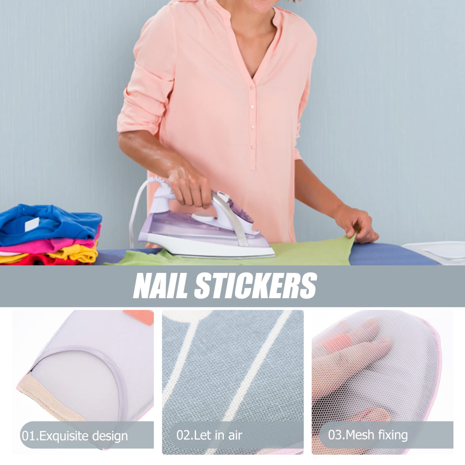 LIFKOME Mini Electric Handheld Ironing Board - Portable Travel Ironing Plate for Clothes, Wrinkle Remover with Ergonomic Design - Perfect for Home, Office & Travel Use