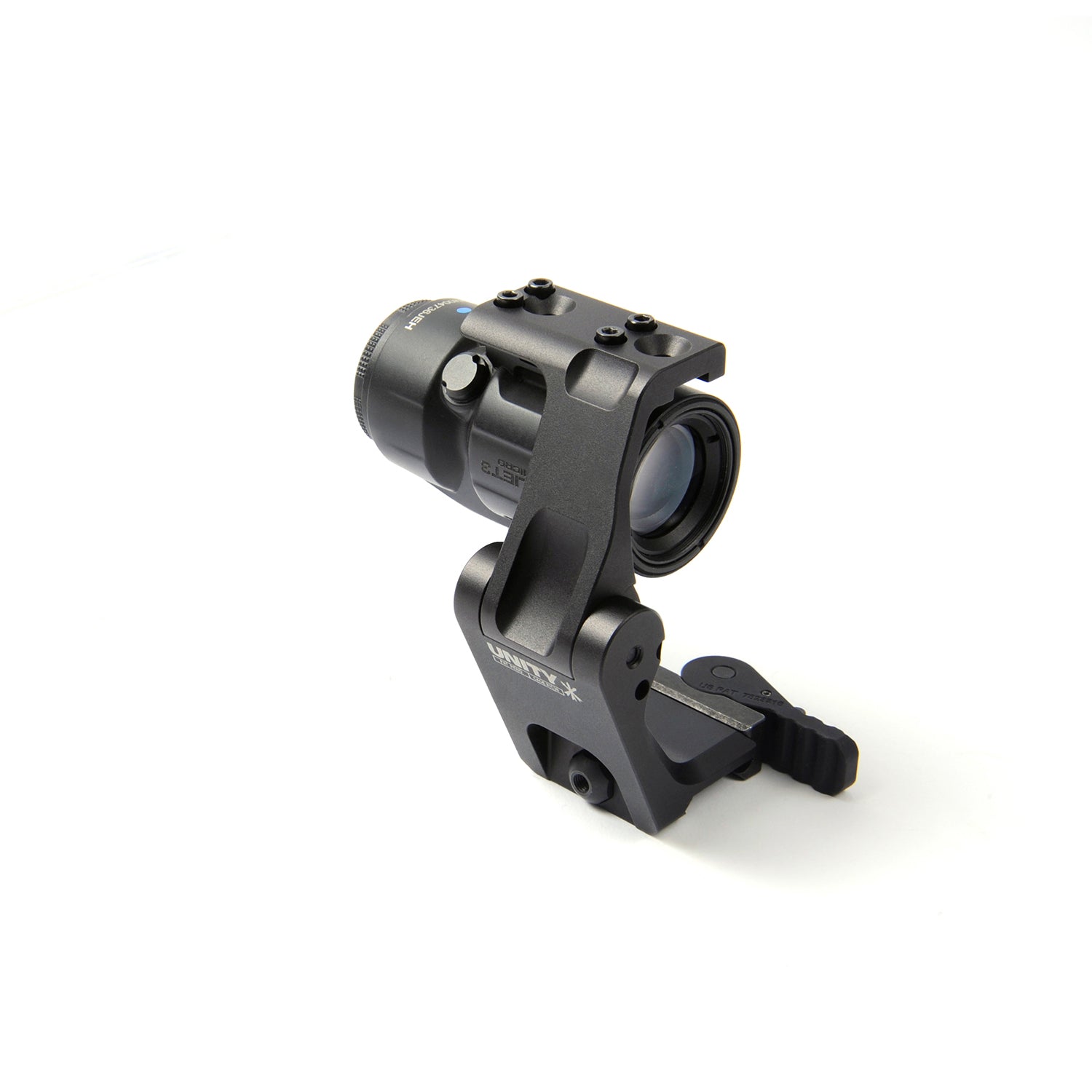 Unity Tactical FAST FTC OMNI Magnifier Mount - Made in USA - Compatible with Red Dot Sights for AR-15 & Rifle Optics - Perfect for Tactical Shooting & Hunting