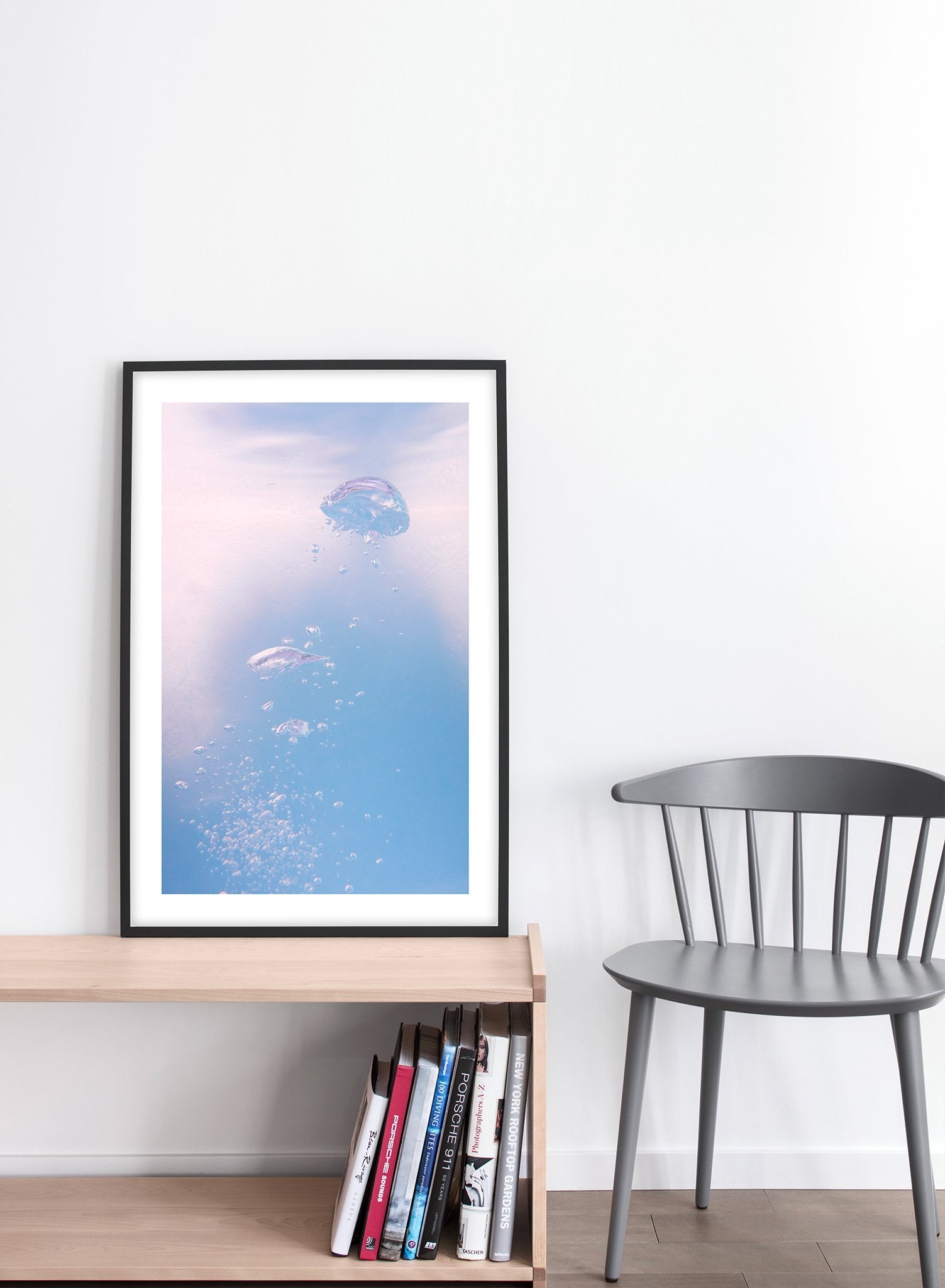 Ripple Effect Poster - Abstract Wall Art Decor for Home, Office & Classroom - Modern Aesthetic Print for Living Room, Bedroom & Workspace