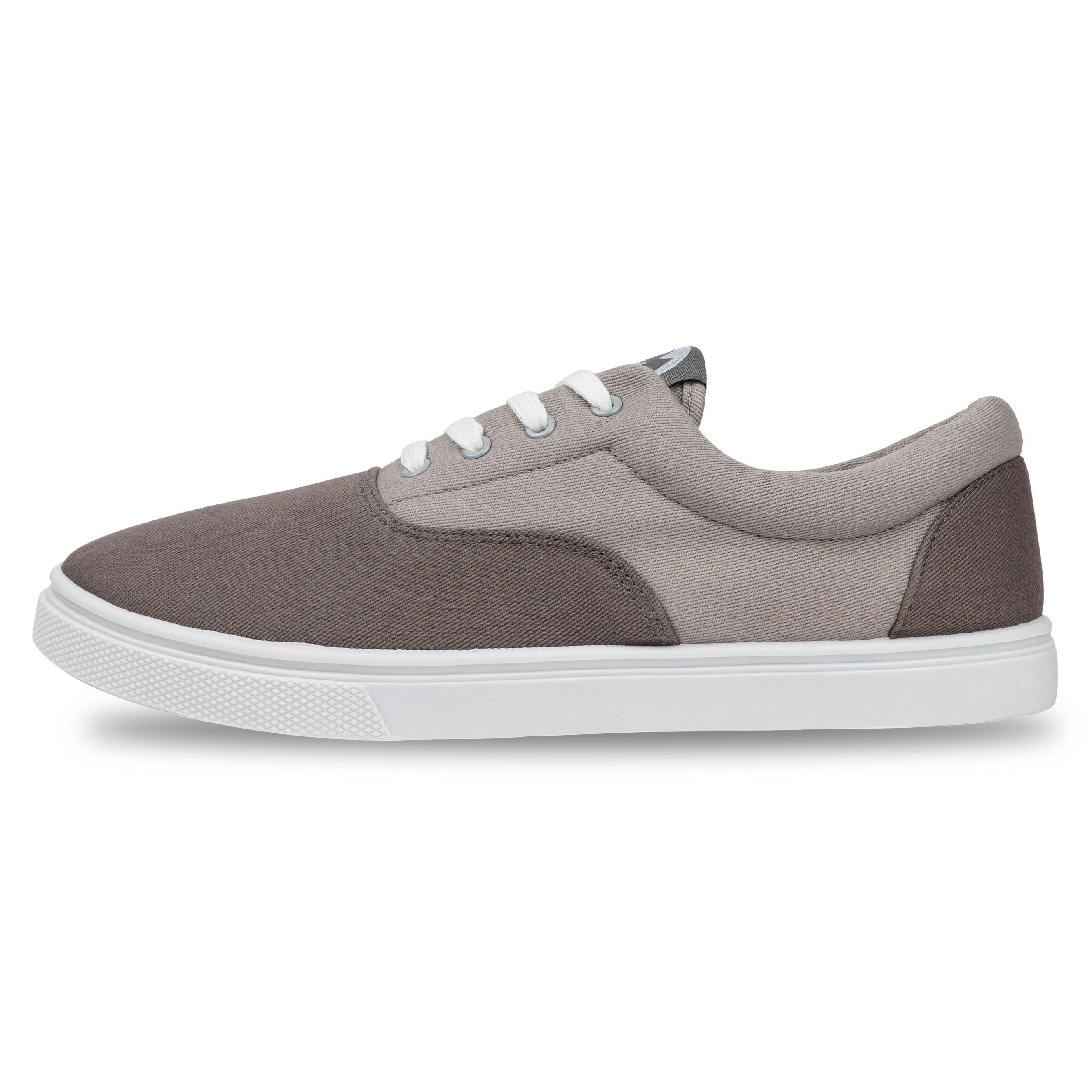 Men's Hudson Canvas Trainers - Lightweight Comfortable Sneakers for Walking, Running & Casual Wear | Breathable Fashion Shoes for Men | Perfect for Workouts, Travel & Everyday Use