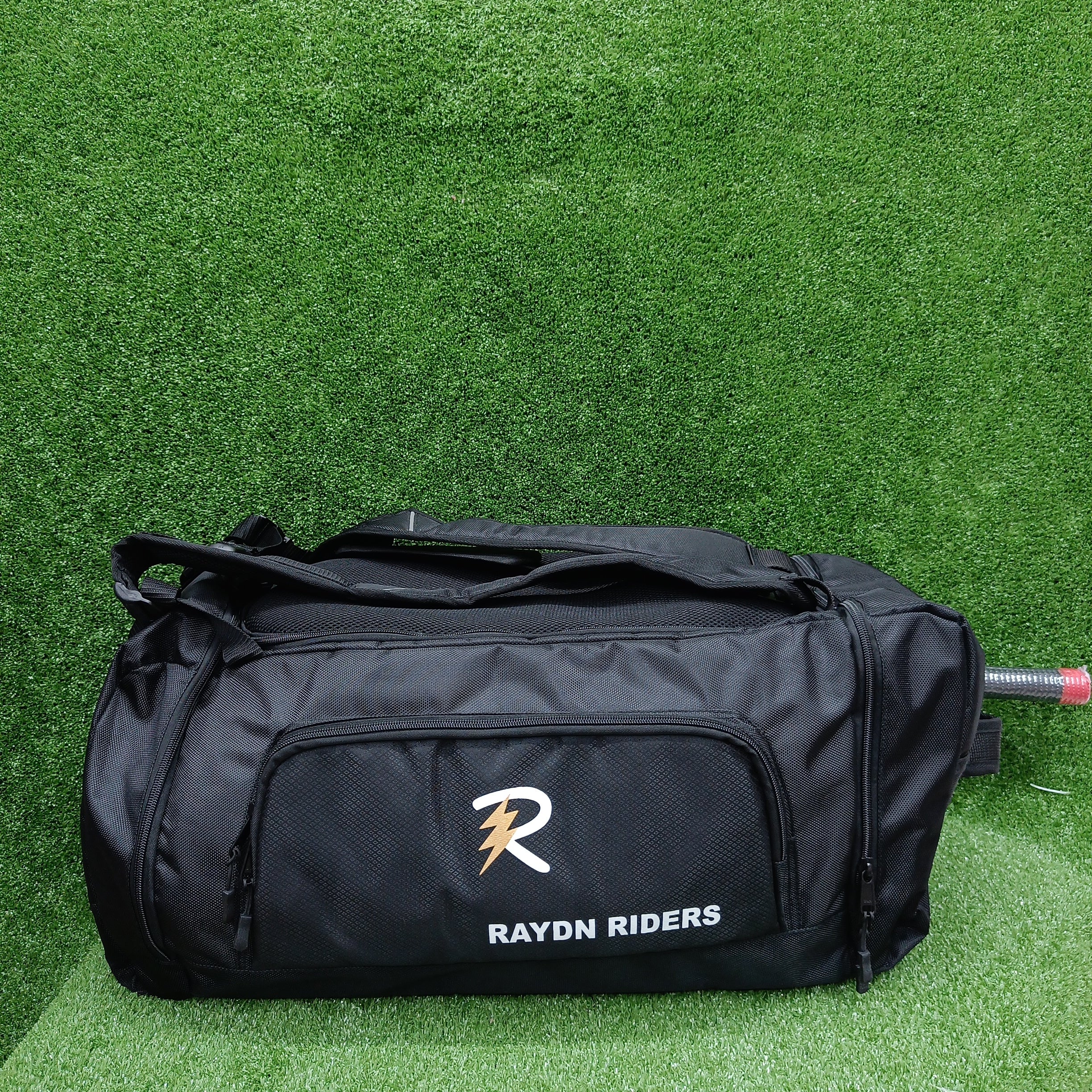 Raydn Riders Junior Cricket Duffle Kit Bag - Lightweight Sports Equipment for Kids | Perfect for Cricket Practice, Travel & School Sports Gear Storage