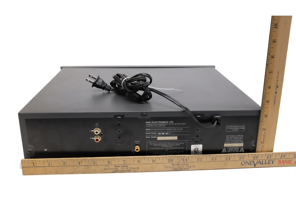 NAD 517 5-Disc CD Changer - High Fidelity Multi-Compact Disc Player for Home Audio Systems | Perfect for Music Lovers & Audiophiles