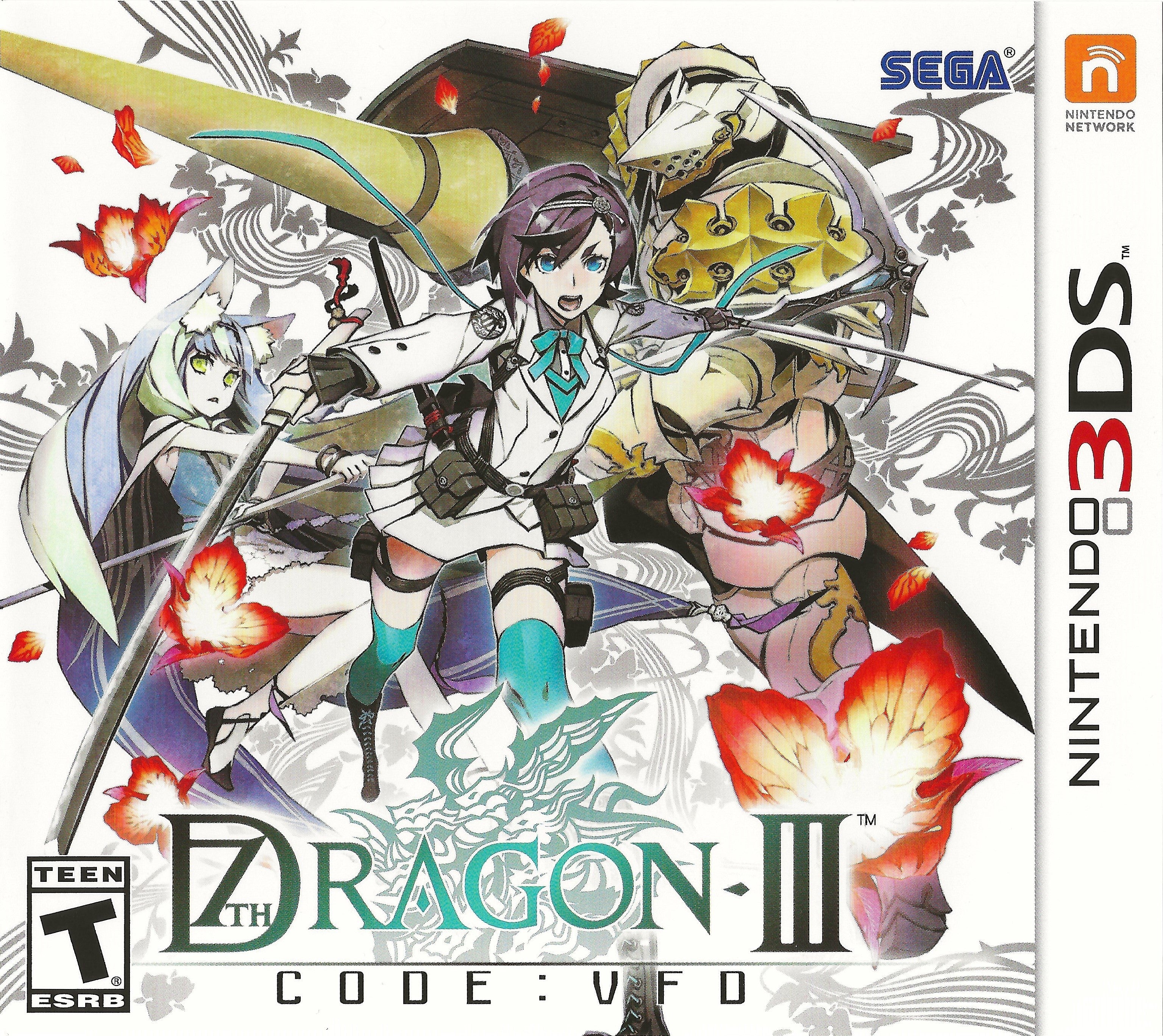 7th Dragon III Code: VFD - Nintendo 3DS JRPG Adventure Game | Epic Fantasy Storyline & Turn-Based Combat | Perfect for Anime & RPG Fans