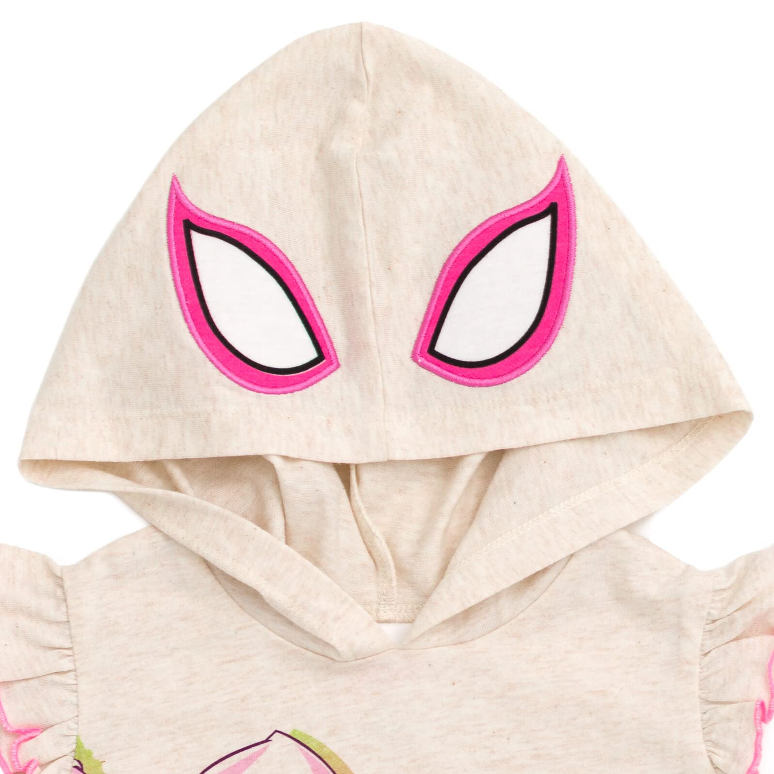 Marvel Spider-Man Girls Cosplay Outfit Set - Tank Top & French Terry Dolphin Shorts (2T-16) | Toddler to Big Kid Costume for Halloween, Cosplay & Dress-Up Play