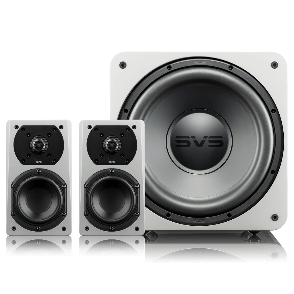 Prime Satellite 2.1 Surround Sound Speaker System - High-Quality Home Theater Audio for Movies, Music & Gaming