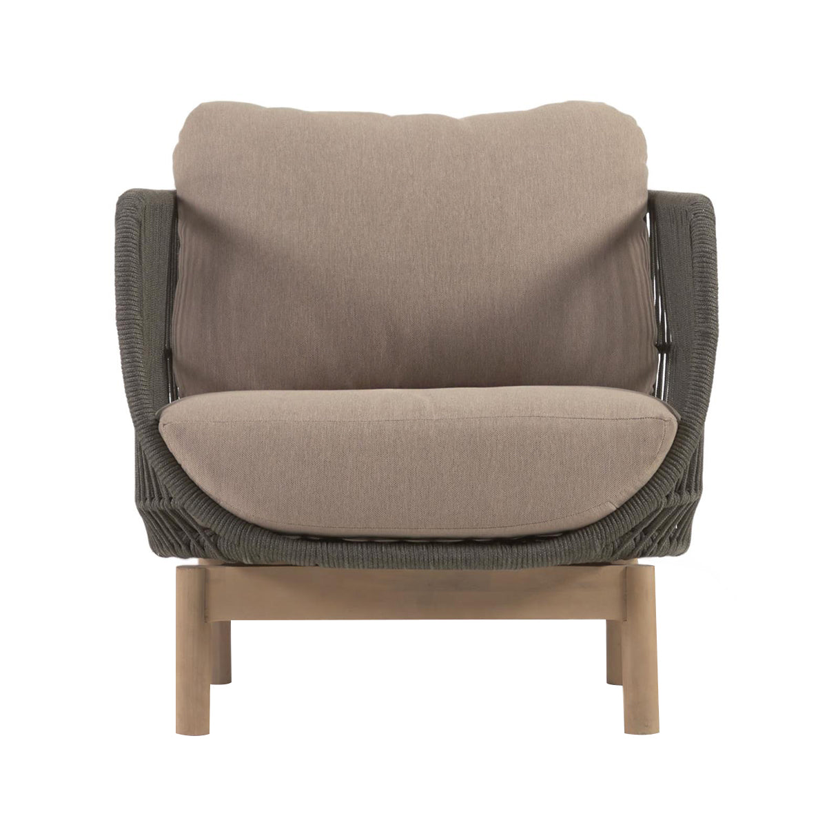 Catalina Armchair - Modern Accent Chair for Living Room, Bedroom & Office - Upholstered Lounge Chair with Wooden Legs - Perfect for Reading, Relaxing & Decorating Your Home