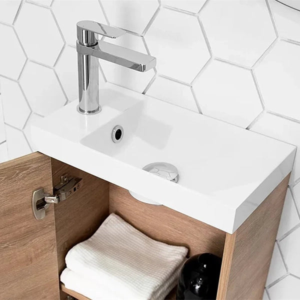 ADP Petite Vanity - Compact Makeup Dressing Table with Mirror & Stool for Small Spaces | Perfect for Bedroom, Apartment & Dorm Room Beauty Station