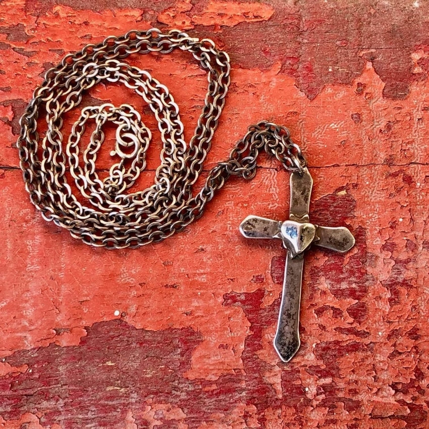Sterling Silver Holy Cross Pendant Necklace for Women & Men - Religious Jewelry Gift for Baptism, First Communion & Everyday Wear