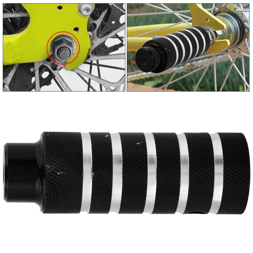 OUKENS Heavy Duty Bike Pegs - Durable Metal Bicycle Foot Stand Pegs for Rear Stunt & Footrest - Perfect for BMX, Mountain Bikes & Urban Cycling Accessories